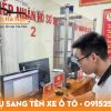 Dịch vụ sang tên xe ô tô